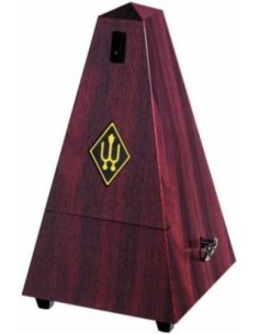 Kunststoff Metronom Pyramide Wittner (855111) (Sistem Malzel) (Glocke) Mahagoni