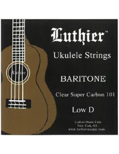 Luthier D Low LU-UBAL Corde per Ukulele Baritone (Set Completo)