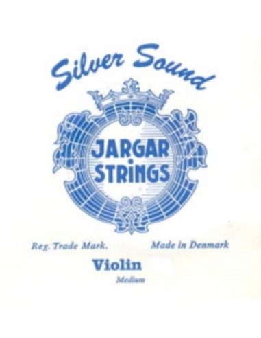 Violin String 4/4 4th (G) (G) Jargar (Blue) (Silver) Medium