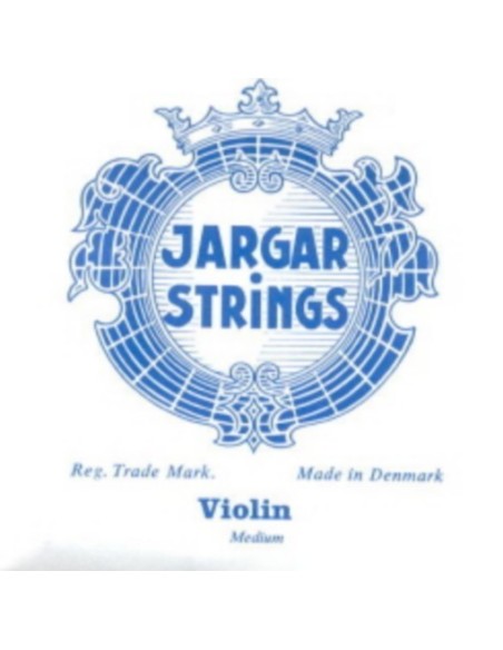 4/4 Violin String 3rd (D) (D) Jargar (Blue) (Chrome) Medium