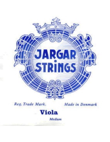Viola Strings 4/4 4th (C) (C) Jargar (Blue) (Chrome) Medium