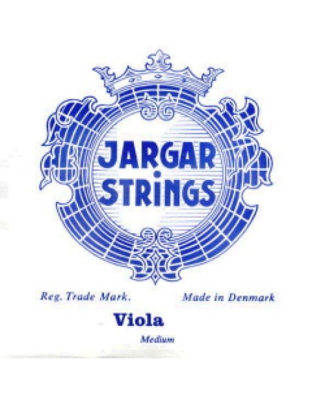 Viola Strings 4/4 4th (C) (C) Jargar (Blue) (Chrome) Medium