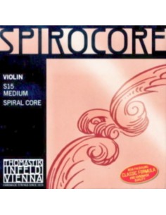 4/4 Violin Strings Thomastik Spirocore (S15) Medium (Complete Set) 2