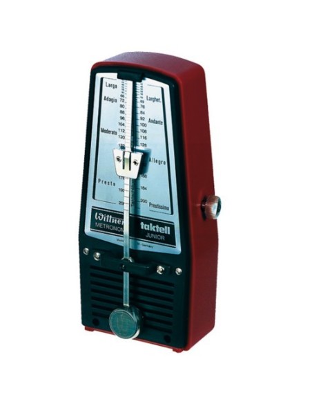 Wittner Junior Plastic Metronome (824) (System Taktell) Ruby