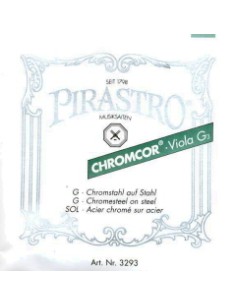 Viola String 4/4 3rd (G) (G) Pirastro Chromcor (329320) (Chrome) Medium