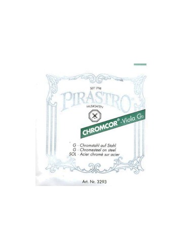 Viola String 4/4 3rd (G) (G) Pirastro Chromcor (329320) (Chrome) Medium