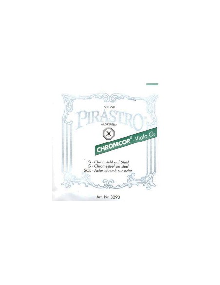 Viola String 4/4 3rd (G) (G) Pirastro Chromcor (329320) (Chrome) Medium
