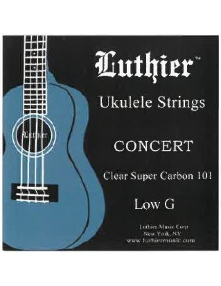 G Low Luthier LU-UCOL Concert Cordes de ukulélé (Ensemble complet)