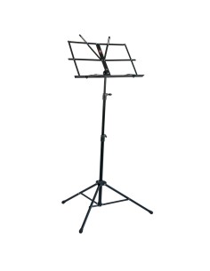 TCM MS-531BK Supporto nero con coperchio