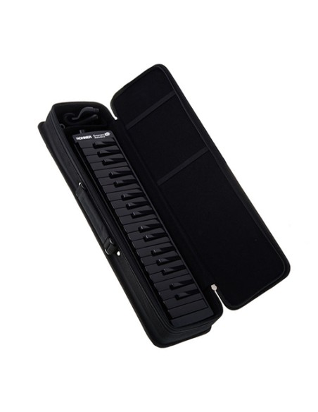 Melodica Hohner Superforce 37 Keys Includes Case (94331) Black