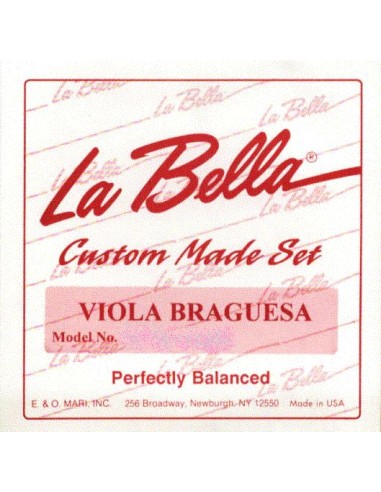 Viola Braguesa 10 Strings La Bella (VB100V) (Complete Set)