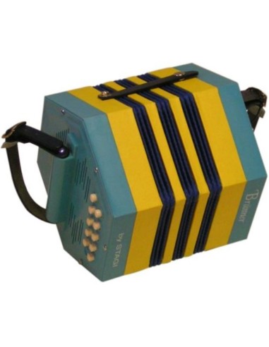 Concertina Stagi PL4-2 Blue Plastic