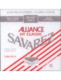 Savarez Classical Guitar Strings (540/R) Alliance Red (Complete Set)