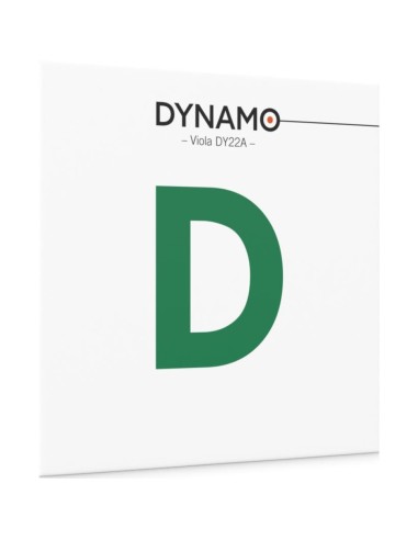 4/4 Viola String 2nd (D) (D) Thomastik Dynamo (DY22A) Synthetic Silver