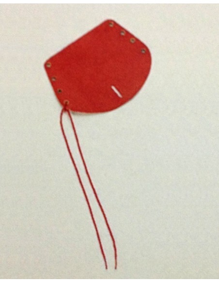 Kurzer Horn-Fäustling (Rot) (71250)