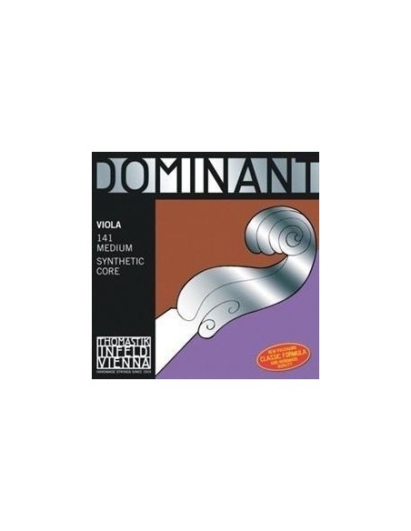 Thomastik Dominant 4/4 Viola Strings (141) Medium (Complete Set)
