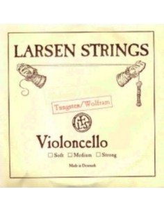 Cordes Violoncelle 4/4 3ème (G) (G) Larsen (Tungstène) Forte