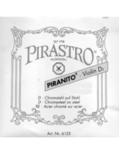 Violinsaite 1/2 oder 3/4 3. (D) (D) Pyrete Pyranit (615340) (Chromstahl) Medium