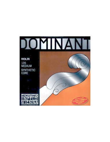 Thomastik Dominant 4/4 Cordes de Violon (135) (Medium) (Set Complet)