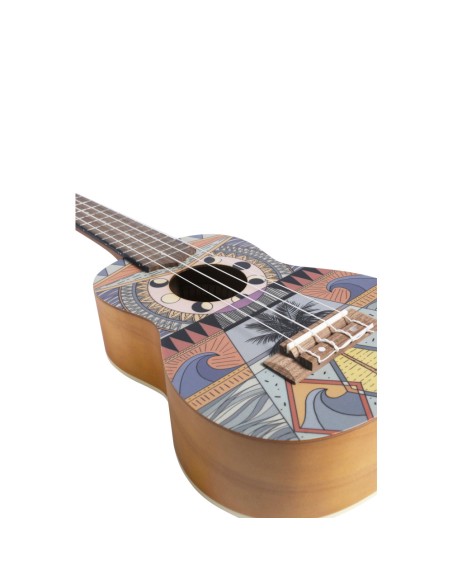 Ukulélé Soprano Bamboo B1E-EC Eclipse