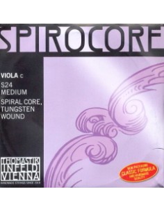 4/4 Viola String 4th (C) (C) Thomastik (Spirocore (S24) (Tungsten) Medium 2