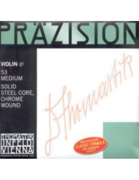 Violin String 4/4 2nd (A) (A) Thomastik Präzision (51) (Chrome) Medium