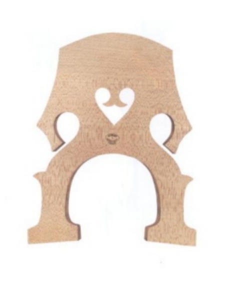 4/4 Aubert Kontrabass Brücke Mod.B FTB21 (Mirecourt 21) (unvorbereitete Abhandlung)