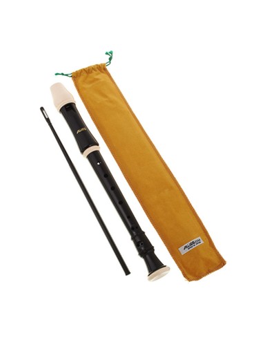 Flauto dolce soprano tedesco Aulos (204A) in plastica 3 pezzi