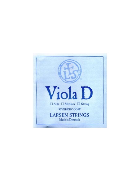 4/4 Viola String 2nd (D) (D) Larsen (Synthetic Silver) Medium