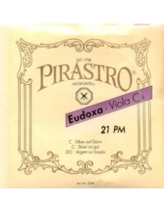 Strings Viola 4/4 4th (C) (C) Pyrete Eudoxa (224451) (21 1/4 PM) (Silver Tripe) Medium