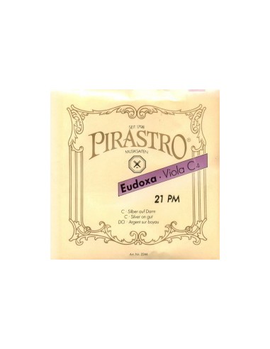 Strings Viola 4/4 4th (C) (C) Pyrete Eudoxa (224451) (21 1/4 PM) (Silver Tripe) Medium