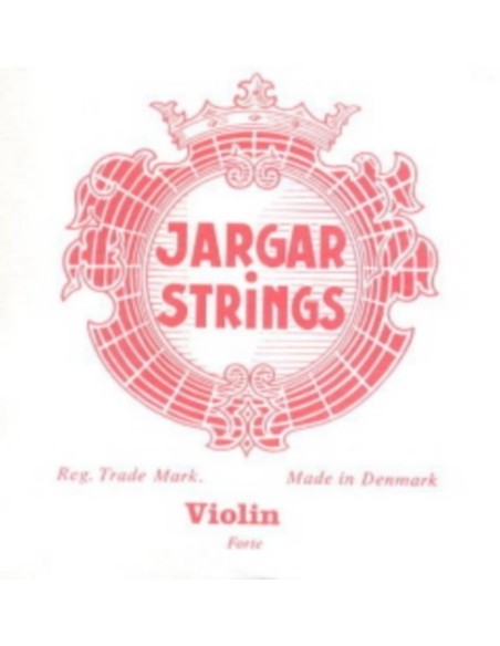 Violin Strings 4/4 4th (G) (G) Jargar (Red) (Chrome) Forte