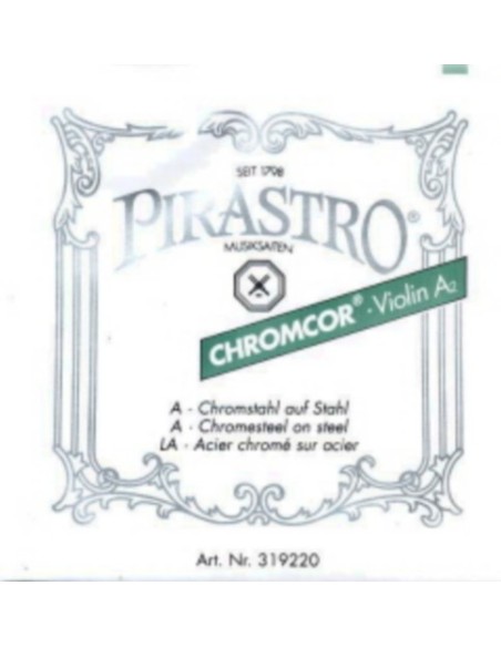 Violin String 4/4 2nd (A) (A) Pirastro Chromcor (319220) (Chrome) Medium
