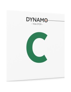 4/4 Corda per viola 4a (C) (C) Thomastik Dynamo (DY24) Tungsteno sintetico argento