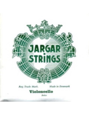 Strings Violoncello 4/4 4th (C) (C) Jargar Green (Chrome) Dolce