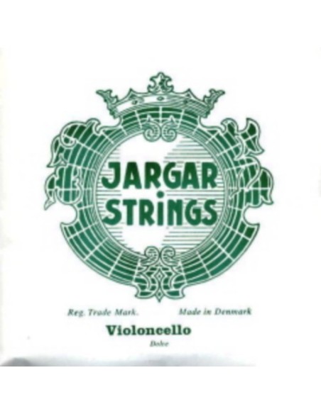 Strings Violoncello 4/4 4th (C) (C) Jargar Green (Chrome) Dolce