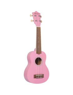 Ukulele soprano in bambù BE-LPK Studio Rosa chiaro
