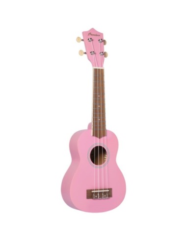 Bambus Sopran Ukulele BE-LPK Studio Hellrosa