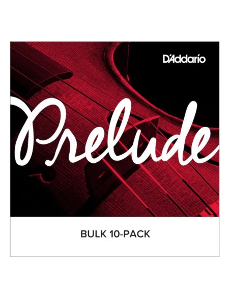 D'Addario Prelude Medium Scale 4/4 Viola Strings (J910 MM-B10) Medium Tension (10 Sets)