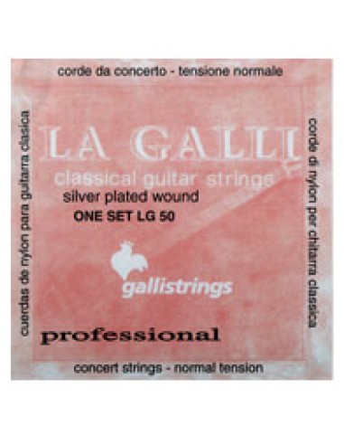Galli LG-50 Classical Guitar Strings (Complete Set)