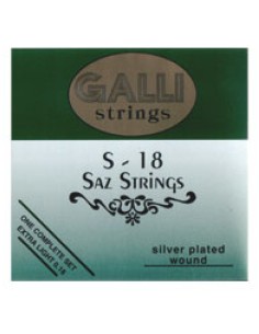 Saz Galli S-018 Cordes de luth (Set complet) 2