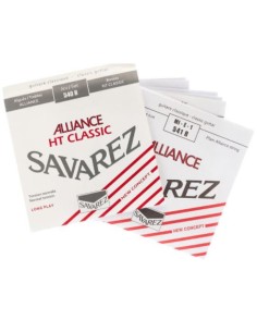 Savarez Classical Guitar Strings (540/R) Alliance Red (Complete Set) 2