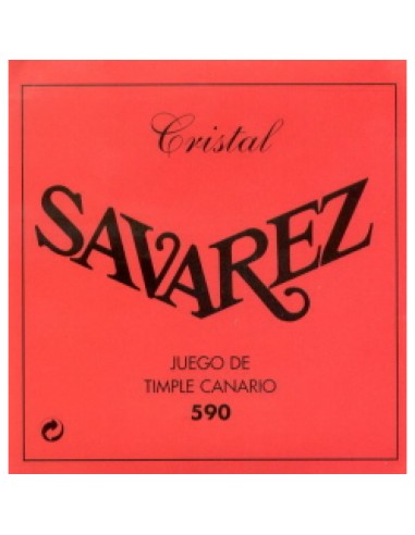 Canarian Timple Strings Savarez (590) Crystal (Complete Set)