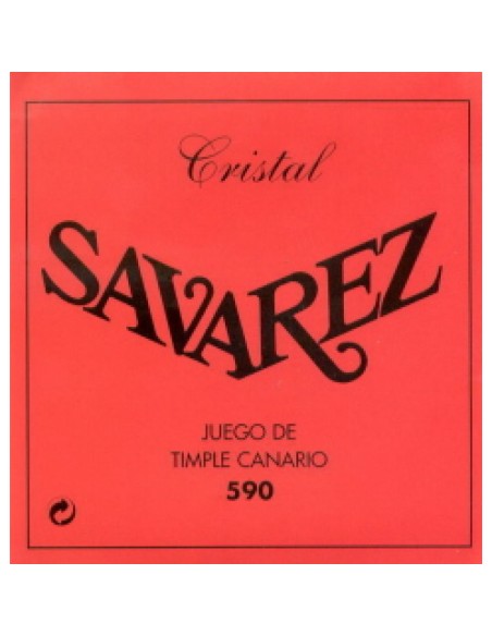 Canarian Timple Strings Savarez (590) Crystal (Complete Set)