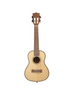 Soprano Concert Bones SP360C Solid Spruce Ukulele