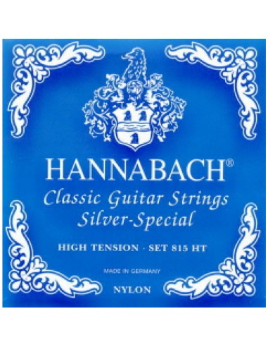 Hannabach 8-String Classical Guitar Strings Blue 81508-ZHT (Complete Set)
