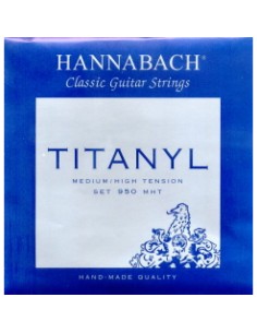 Hannabach Titanyl 950-MHT Classical Guitar Strings (Complete Set) 2