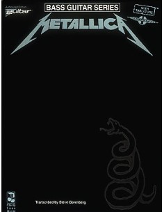 METALLICA-Black Book pour tablature basse