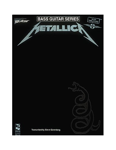 METALLICA-Black Book für Bass Tab