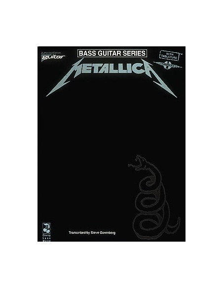 METALLICA-Black Book pour tablature basse